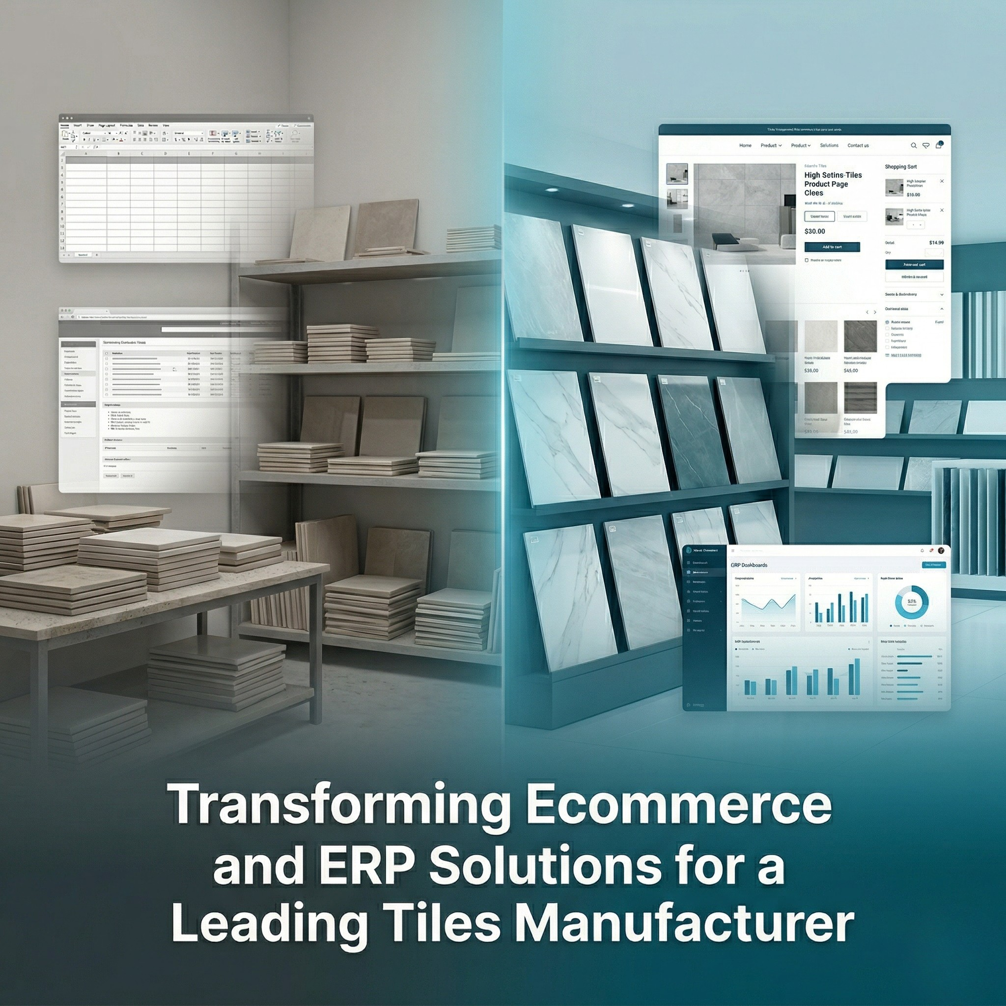 Trasformare Soluzioni Ecommerce ed ERP per un Produttore Leader di Piastrelle