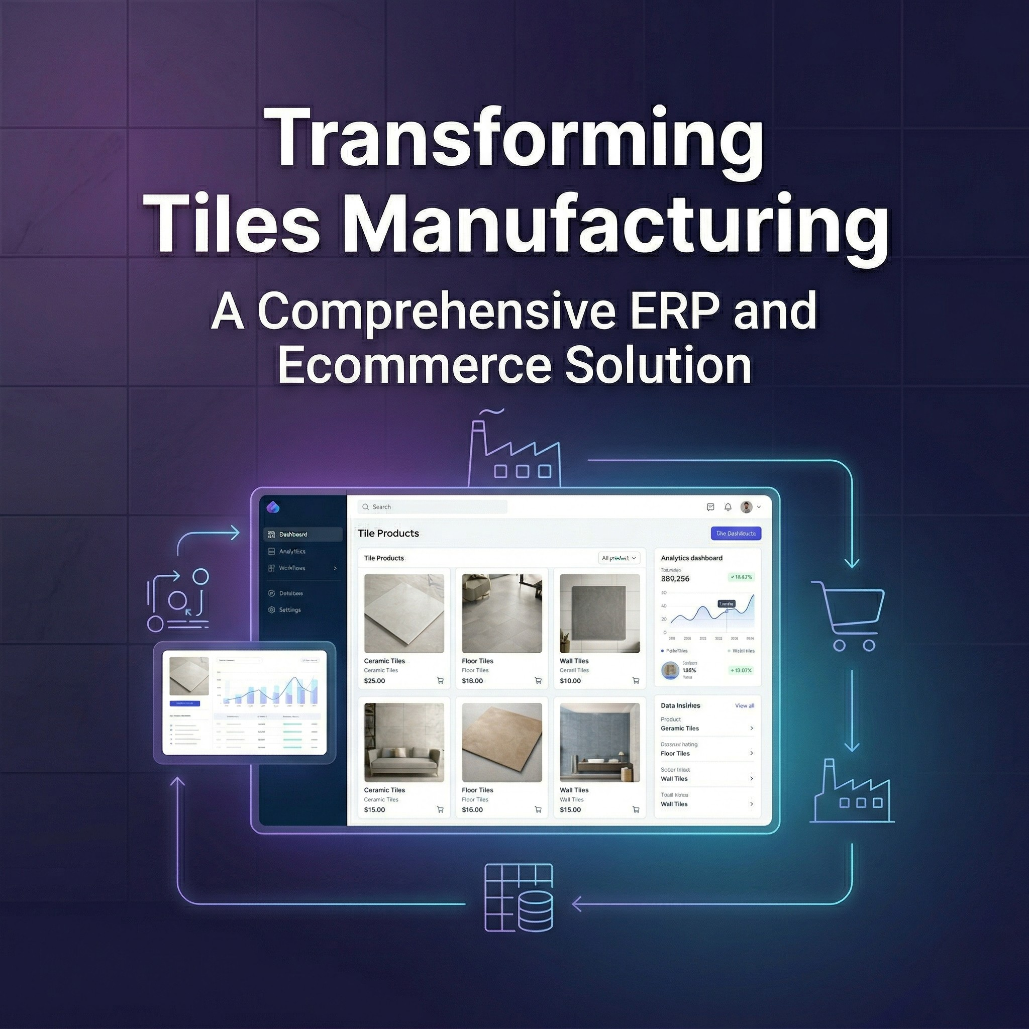 Trasformare la Produzione di Piastrelle: Una Soluzione ERP ed Ecommerce Completa